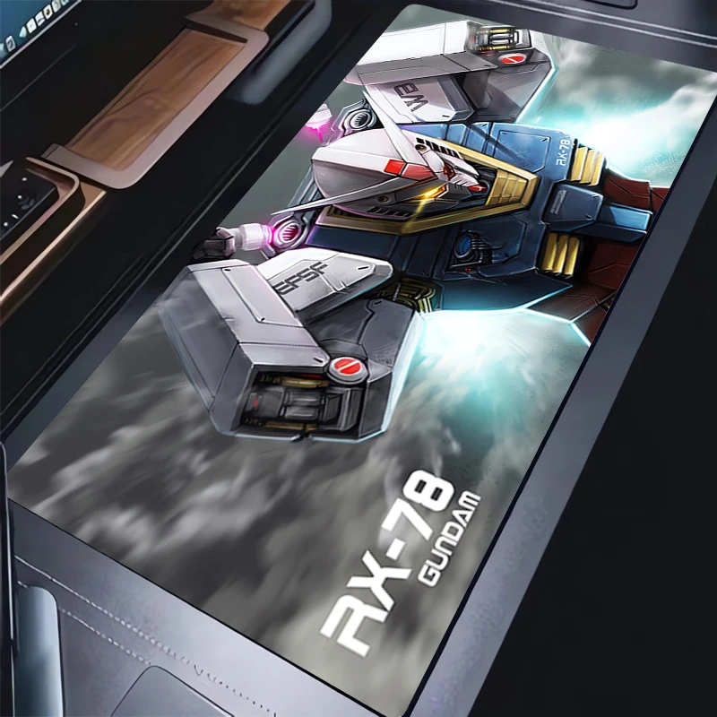 

Mouse Pad Mechanical Warrior RX-78-2 Gundam Laptop Desk Mat HD Mouse Mat Rubber Mousepad Gaming Mats PC Accessories Keyboard Pad