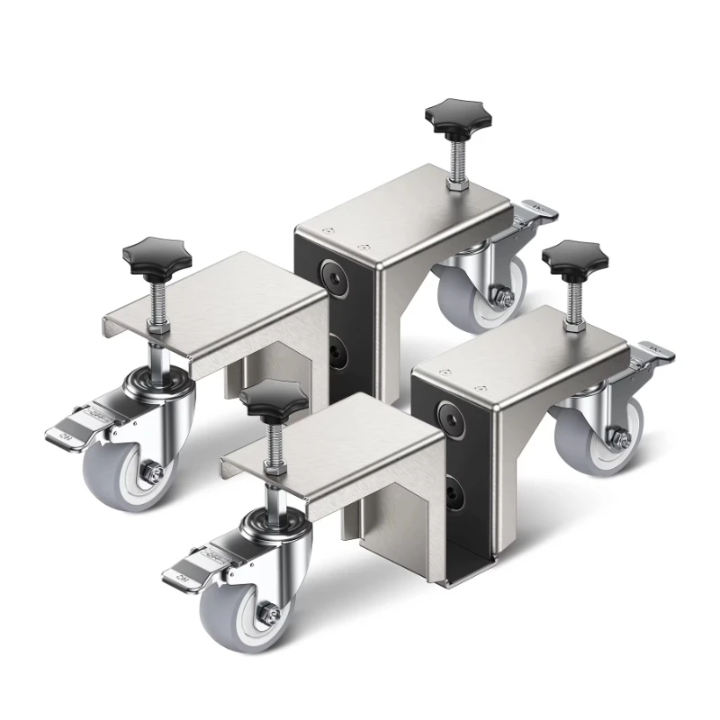 Door Independent Installation Tool Heavy Duty Stainless Steel Silver 2 pcs Door Installation Tool