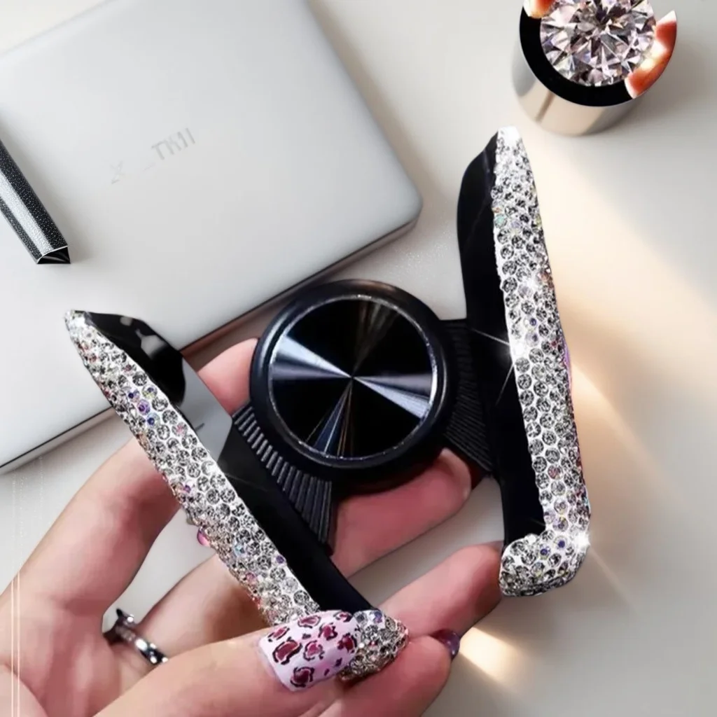 

Автомобильное крепление для телефона Sparkle — 360° ° Поворотный гравитационный вентиляционный зажим с противоскользящей накладкой и универсальной совместимостью