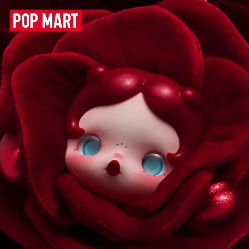 POP MART SKULLPANDA Petals In Four Acts Serie Kopfhörertasche Trendige Mystery Box Anime Actionfigur Blindbox Spielzeug Modellpuppen