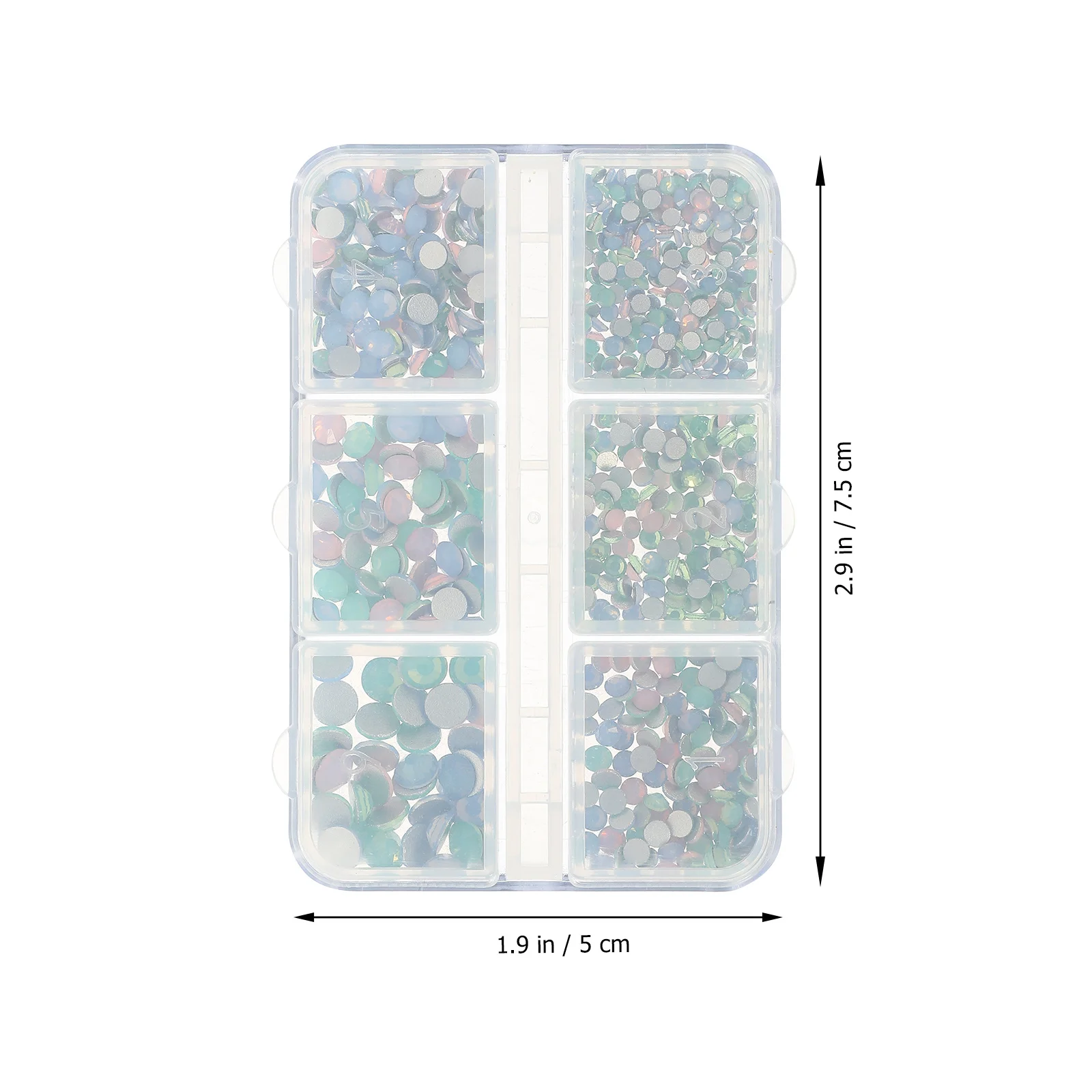 

Nails Stickers Rhinestone Patches Decorations Jewels Rhinestones Drill Charms Kit