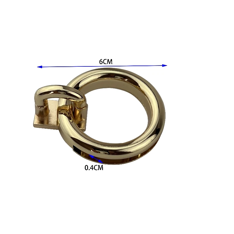 Hardware Accessories Round Rotary Locks Handbags Luggages Accessories Arch Bridge Lock Zinc Alloy Bag Connecting Buckle