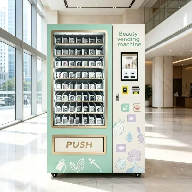 FL Hotel Lobby Cosmetic Vending Machine Intelligent Self‑sell False Eyelash Nail Beauty Vending Machine For Public