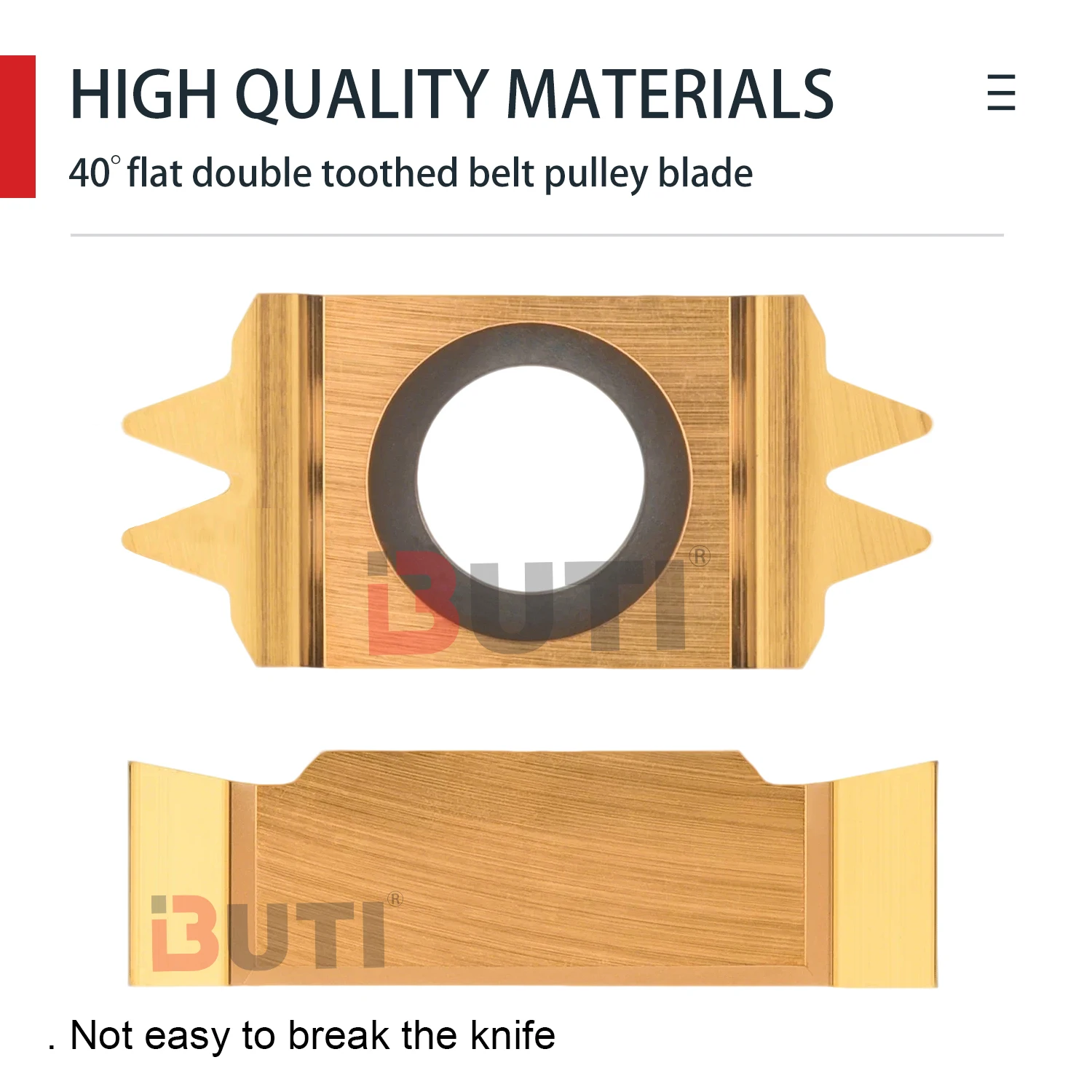 Double Toothed Belt Pulley Tool PDL3.56WR0.4/NR0.25 PDL2.34 NR0.25/WR0.27 Numerical Control Lathe Car Belt Pulley Slotting Blade