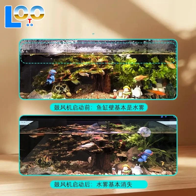 لXiaomi Mijia الذكية حوض السمك مروحة تيار مستمر 5 فولت 0.35A خزان الأسماك ديمستينغ مروحة الملحقات