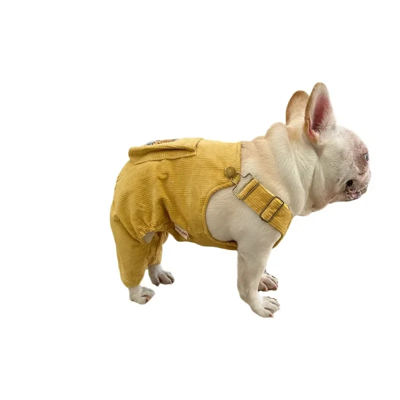 

French Bulldog Clothes Winter Pug Dog Clothing Jumpsuit Poodle Bichon Schnauzer Corgi Shiba Inu Dog Costume Pet Apparel