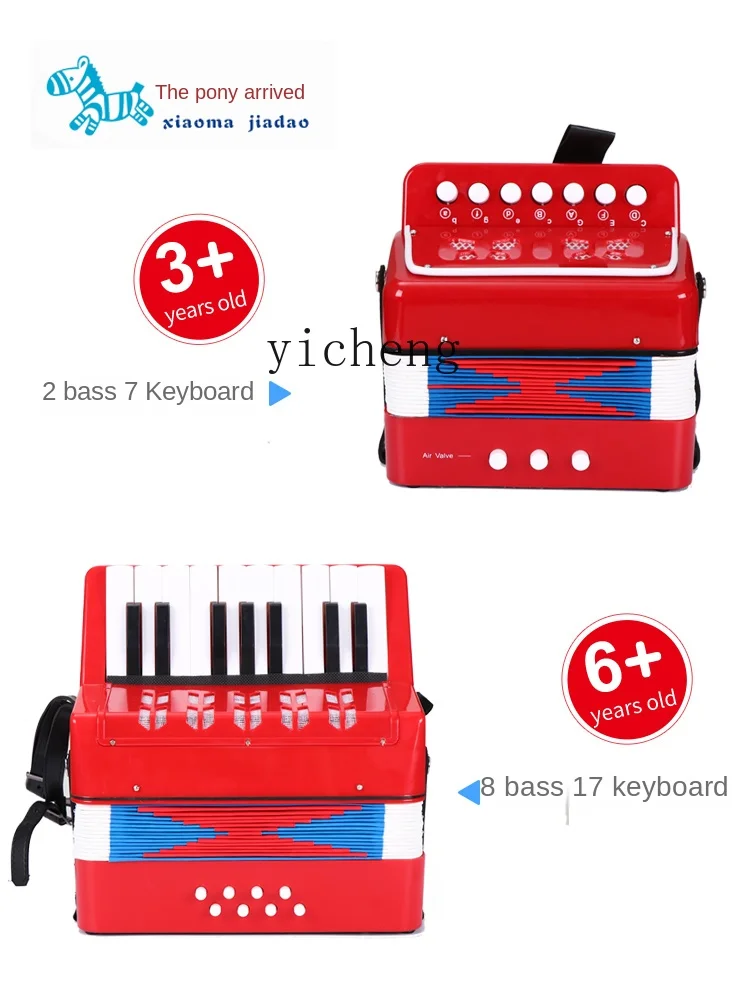 ZC ของขวัญวันเกิดสำหรับเด็กผู้หญิงของขวัญสุดสร้างสรรค์หีบเพลงสำหรับเด็ก