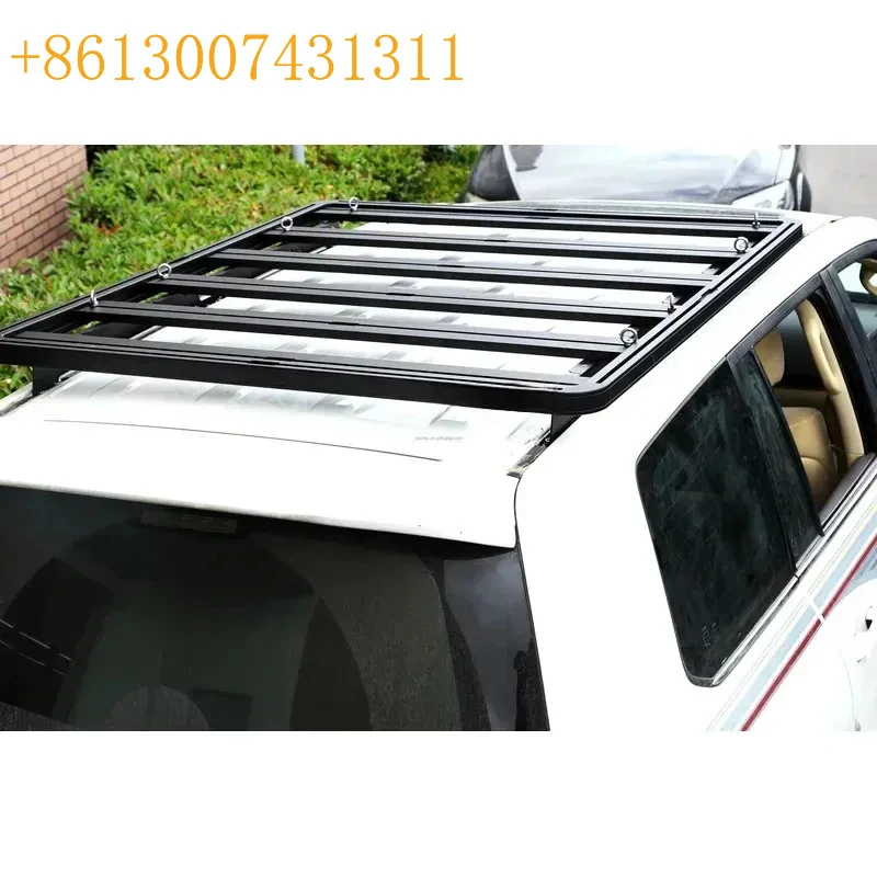 Universal Car Aluminum Powder Coating Roof Racks Roof Rail Rack 4x4 Luggage