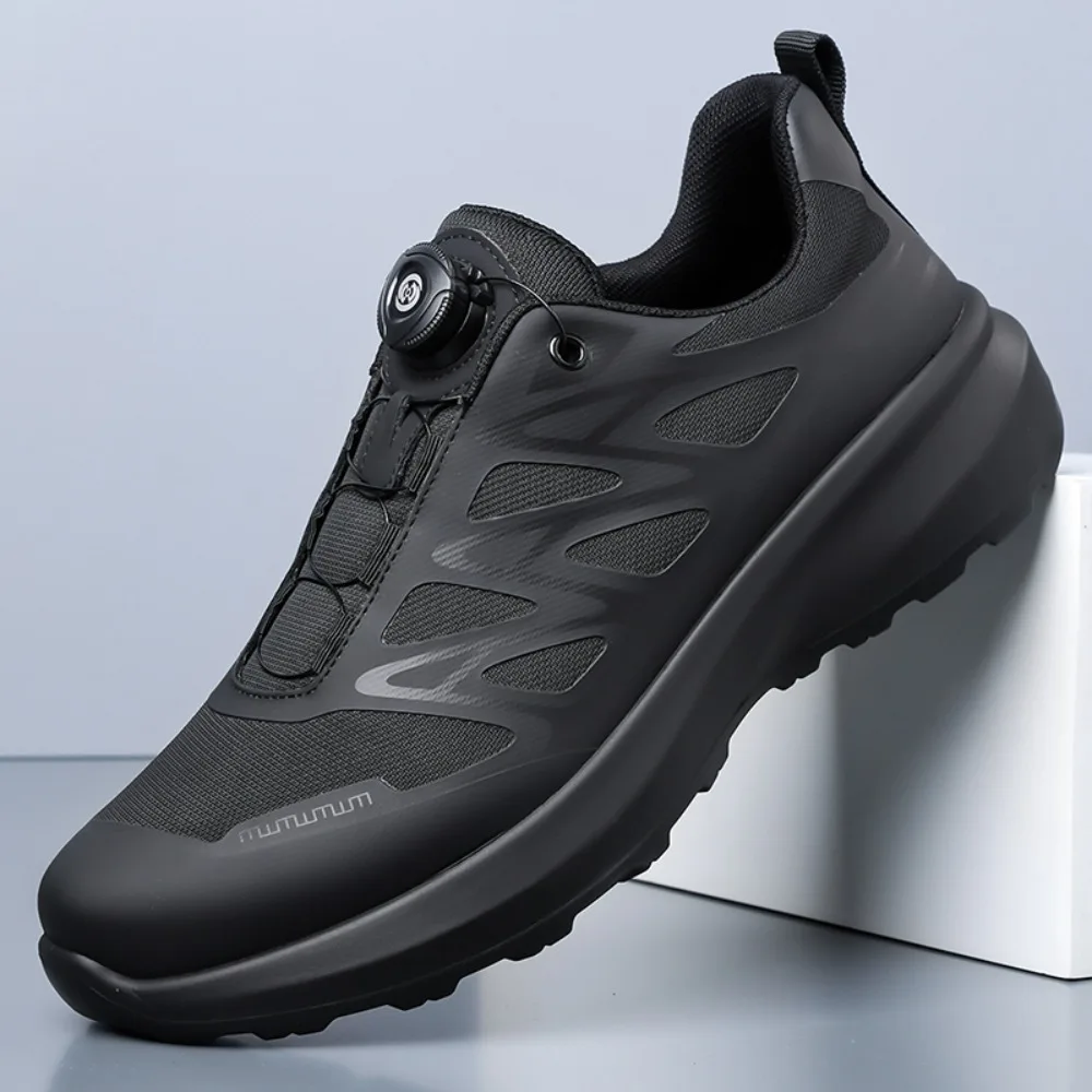 Chunky Sneakers Autumn New Mesh Men Running Shoe Platform Lace‑Up Breathable Non‑Slip Casual Sport Shoes for Men tenis masculino