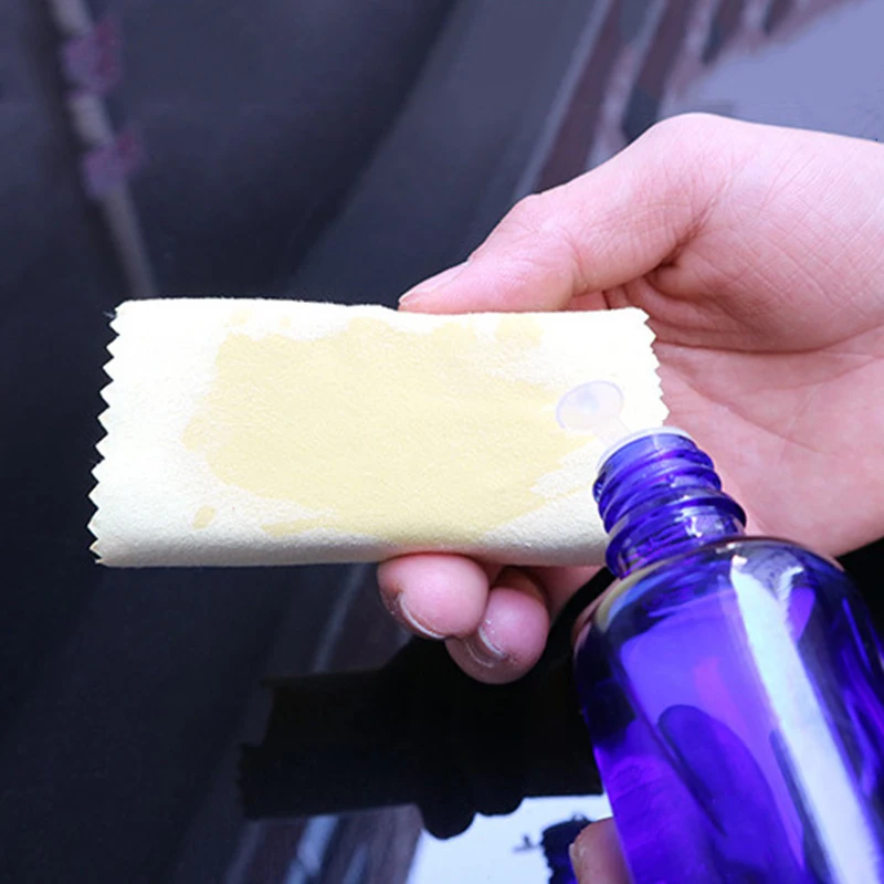 20x Microfiber Clothes Ceramic Glass Paint Coating Application 10*10cm Care Kit Car Glass Coating Lint-Waxing Towel