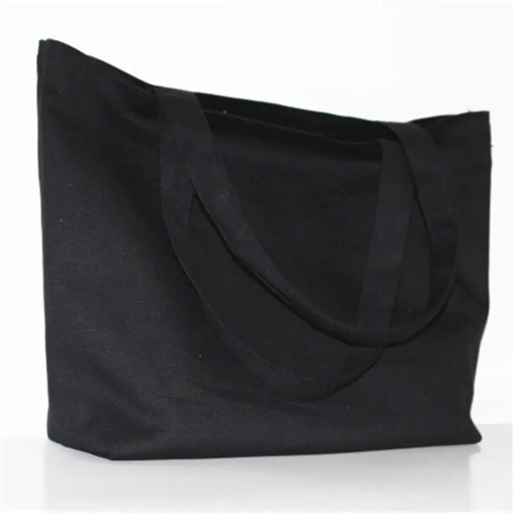 Sac à Main en Toile pour Femme, Fourre-Tout Décontracté, Réutilisable, Grande Capacité, en Coton, Pliable, pour Épicerie