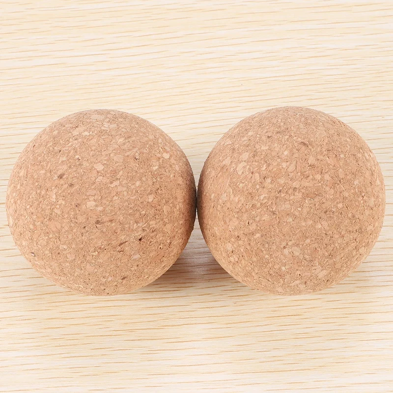 

2 Pieces Wooden Cork Ball Wine Stopper, Cork Ball Stopper For Wine Decanter Carafe Bottle Replacement 2.1 Inch/ 5.5 Cm