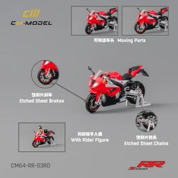 CMModel 1/64 Motorcycle S1000RR Diecast Model