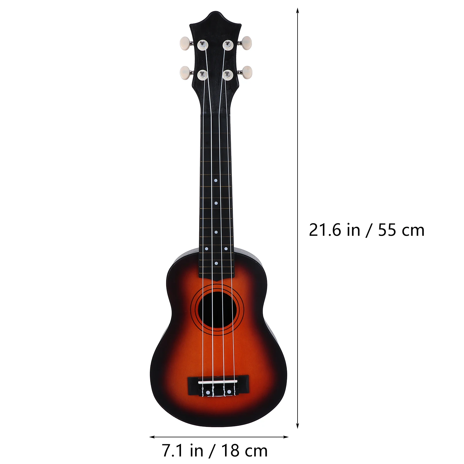 

12 Inches Basswood Ukulele Set for Beginners Lightweight Kids Musical Instruments Singing Toy Small Guitar Festivals