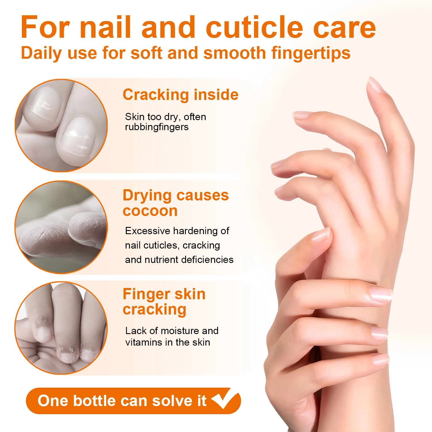 투잉 허니 밀크 큐티클 오일 - 30ml 드로퍼 네일 & 큐티클 보습제 (건조하고 얇은 손톱용) 네일 영양 오일