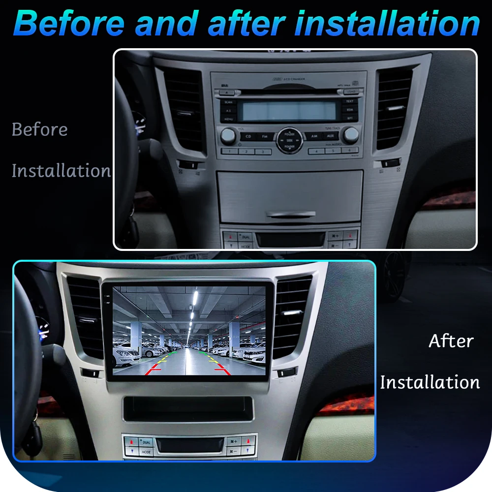 Android Car Radio For Subaru Outback lmpreza Legacy 2009-2014 Car Multimedia Vetical Screen Head Unit 2 Din DVD Stereos GPS RDS