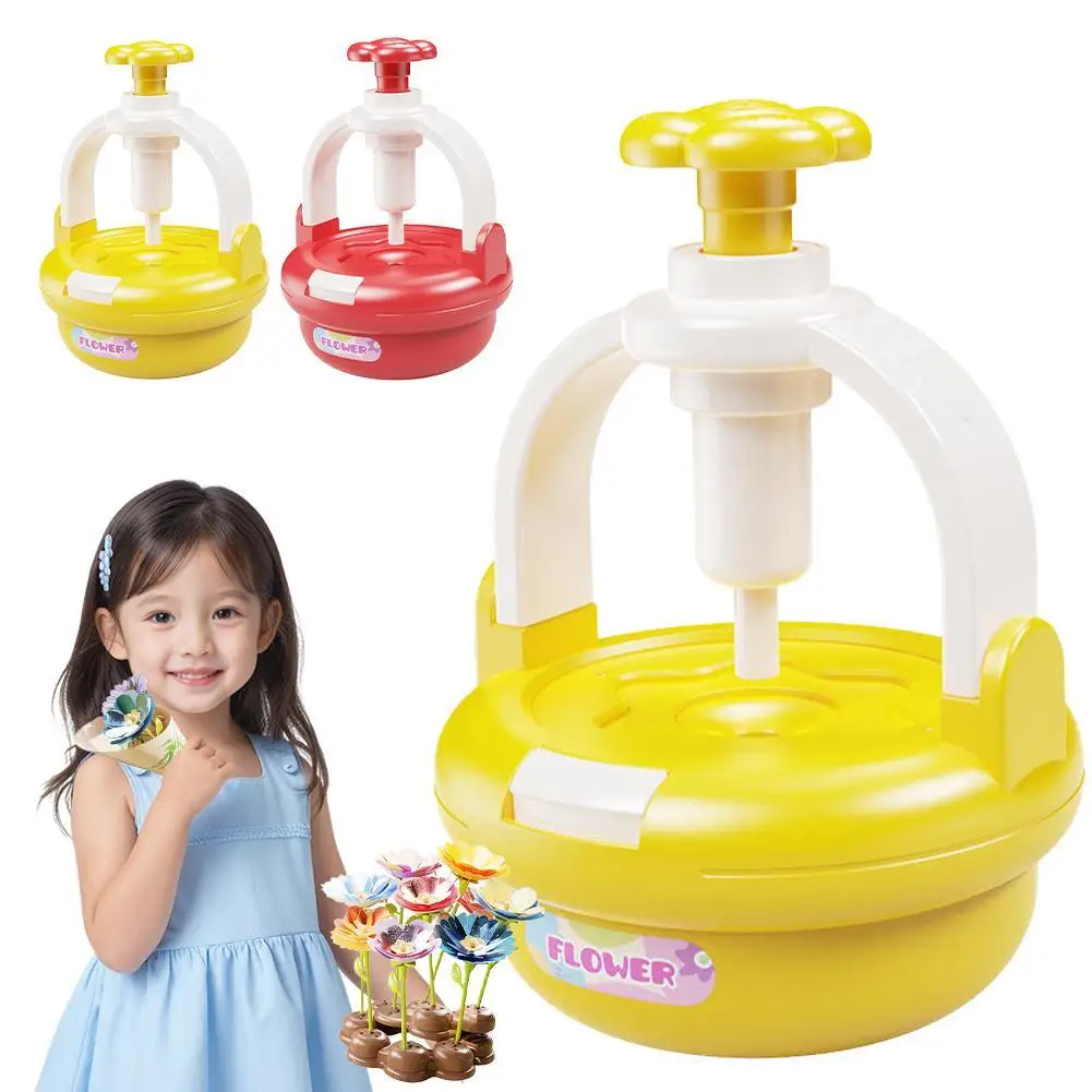 Zestaw do samodzielnego tworzenia bukietów z tkaniny, rękodzieło, zestaw do robienia bukietów, zestaw do prasowania kwiatów, zabawki edukacyjne dla dzieci, prezenty.