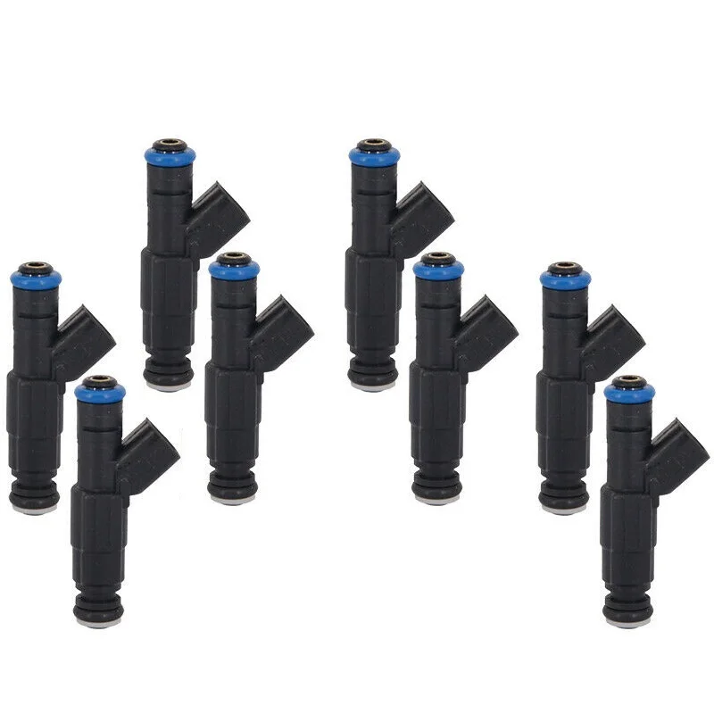 8Pcs Fuel Injector Nozzle for Marine Mercruiser V8 350 5.0 4.3L 6.2L 0280156081