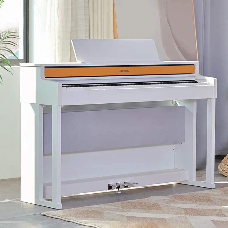 

88 клавиш с 8 Гбит, 16 слоев, 4 динамиками HiFi и независимой звуковой панелью, электронное пианино