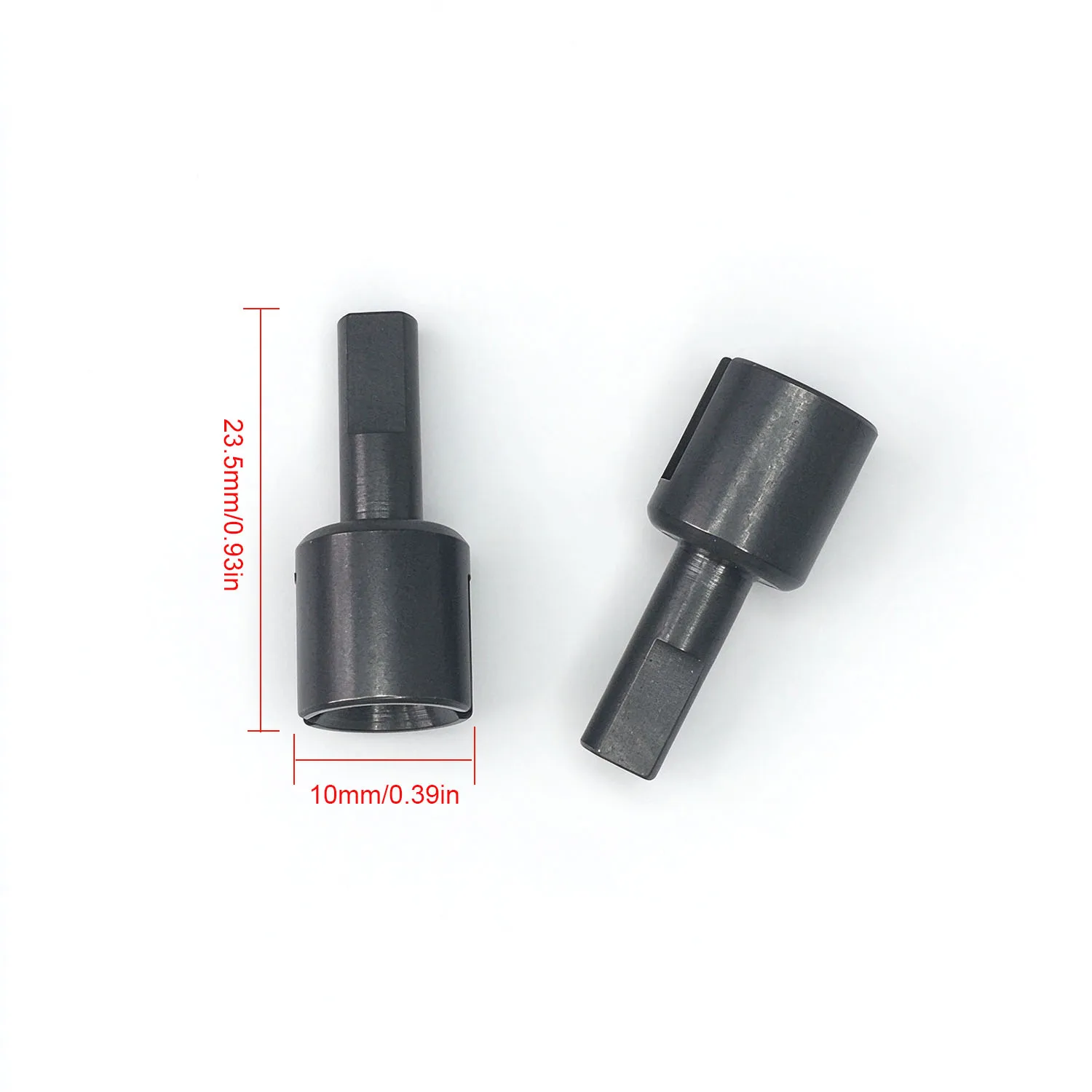 SansanRC 2Pcs Steel Gearbox Joint Diff Drive Cup for Tamiya TT02 1/10 RC Drift Car Upgrade Parts Accessories