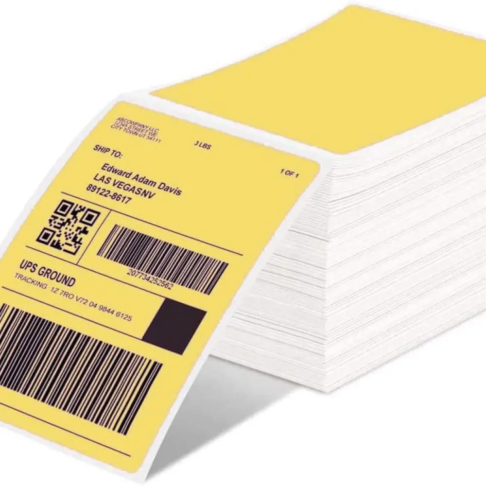 Direct Thermal Mailing Labels For Phomemo Shipping Stickers Waterproof Address Barcode Paper Roll Office Logistics Tag