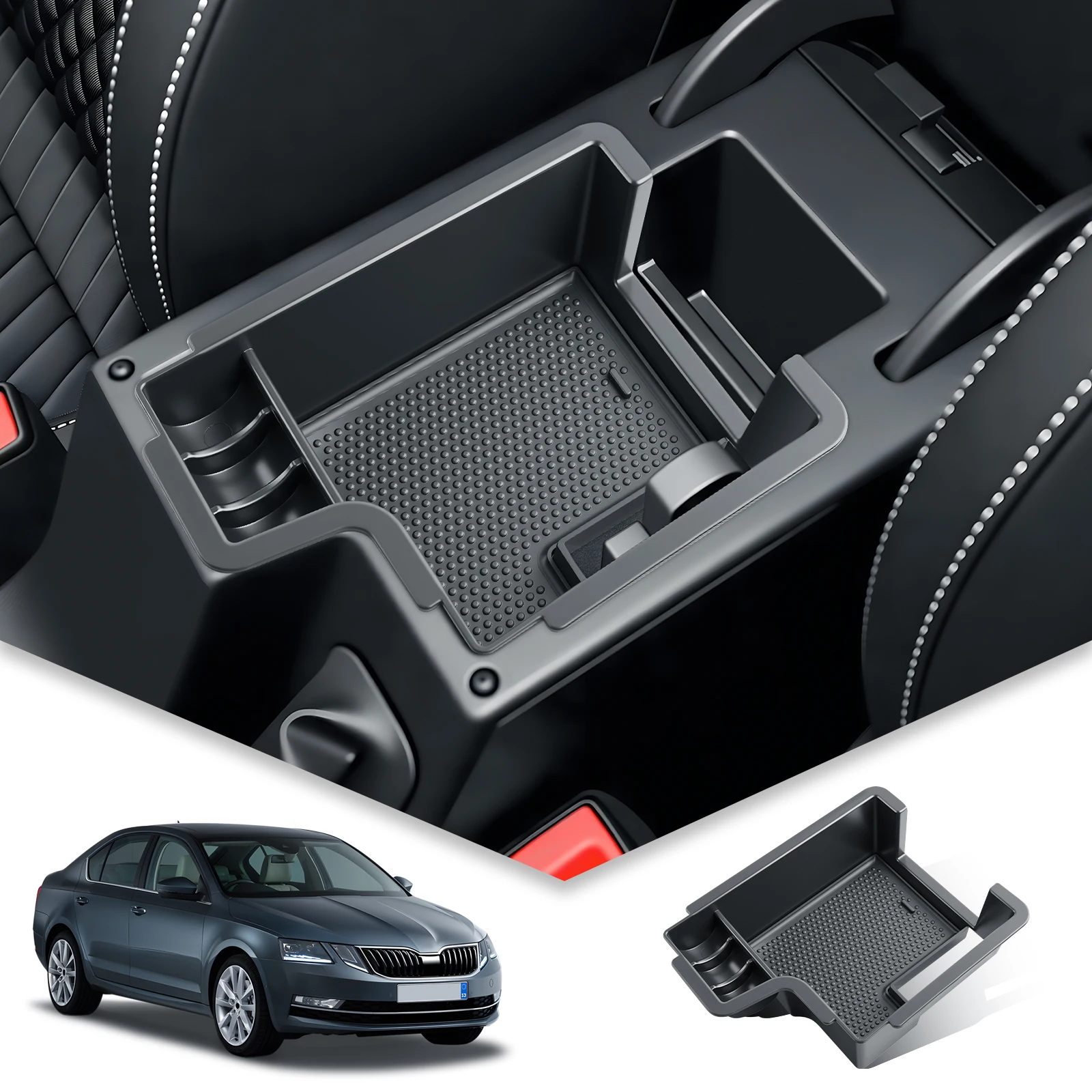 Best Skoda Octavia MK3 Console Series 2013-2019-BEESOFFPEAK