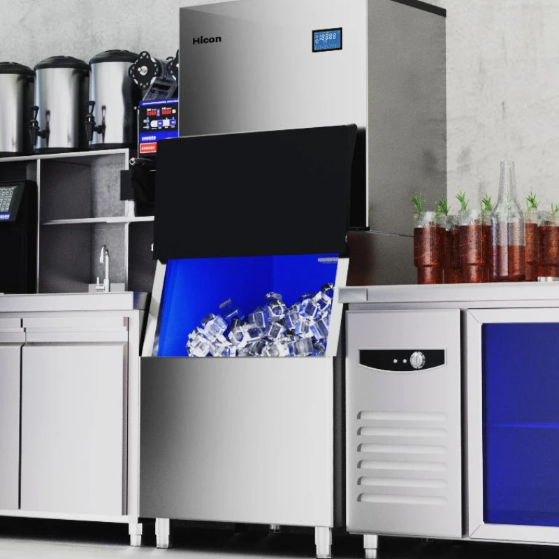 Separate-store Ice Maker large-sized milk tea restaurant Ice Maker hotel dedicated Commercial Furniture Eismaschine ZYZBJ60