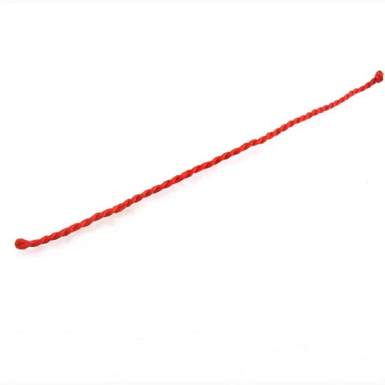 Sale 2024 Fashion Red Thread String Bracelet Lucky Red Handmade Rope Bracelet for Women Men Jewelry Lover Couple 1PC