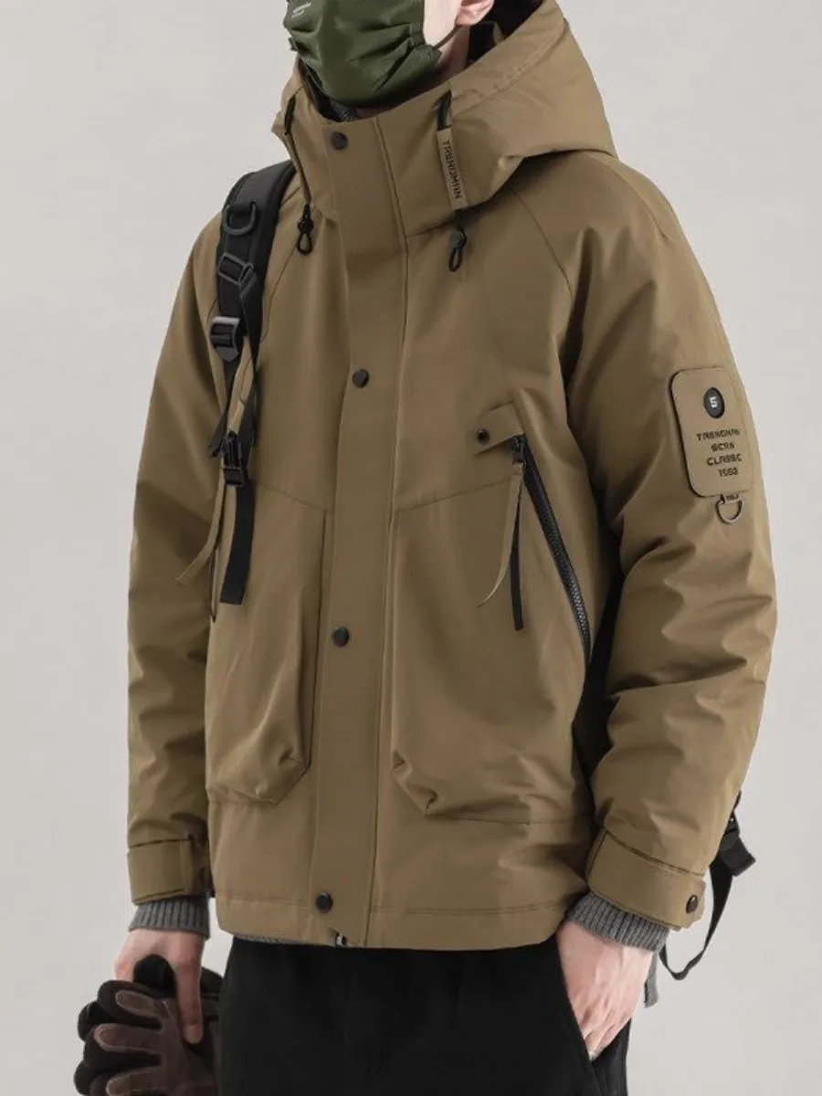 

New Men's down Jaet White Du Feather Warm Thi ort Outdoor Tee Waterproof Faion Winter Coat Outdoor Activi Ready