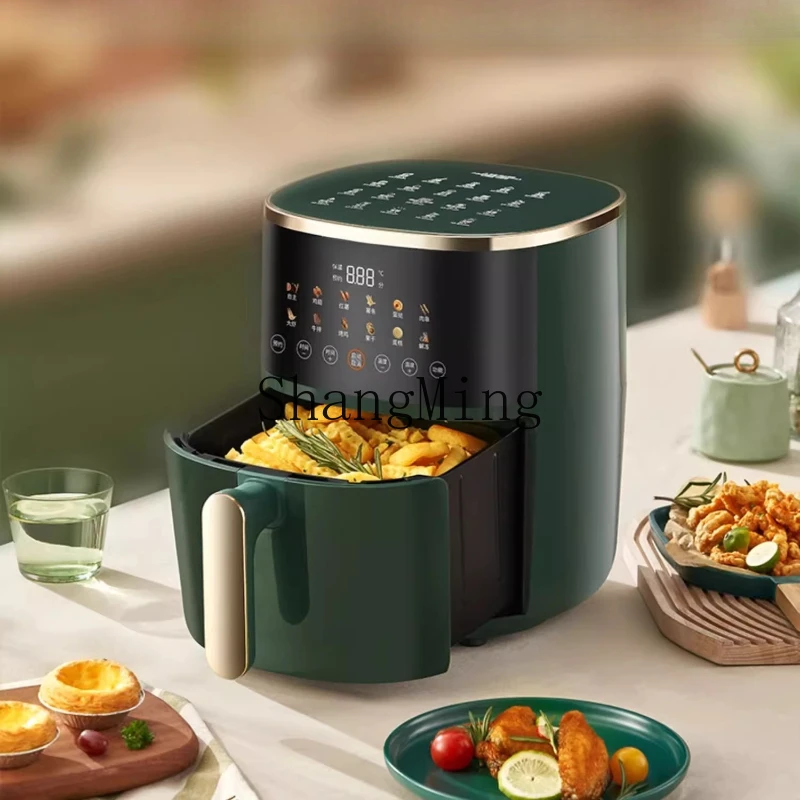 

ZYY Automatic Air Fryer Large Capacity Color Screen Visual Electric Oven Electric Fryer Cooking Machine