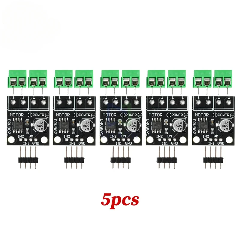 5/1Pcs DRV8871 DC 6.5-45V H-Bridge Motor Driver Module 3.6A Brushed DC Motor Control PWM 10A Sinking Source for DIY Robot