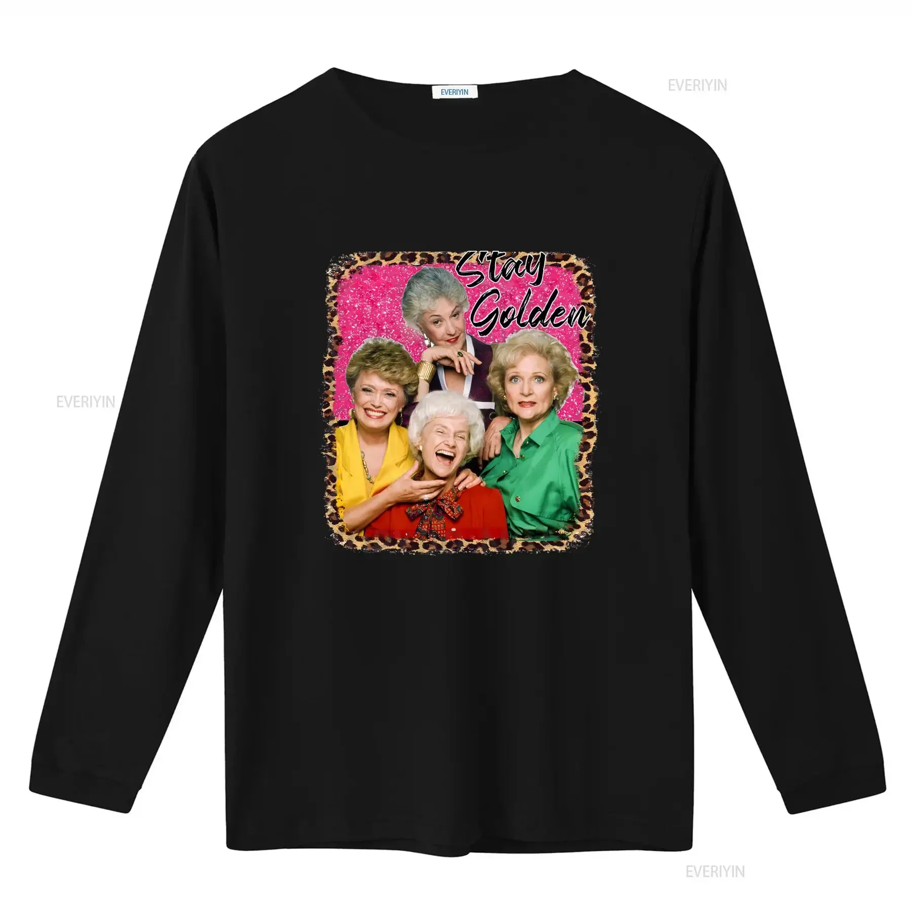Golden Girls Inspired Stay T Shirt Retro 80s TV Show  vintage Washed designer clothes Breathable Casual Stylish fashion graphic