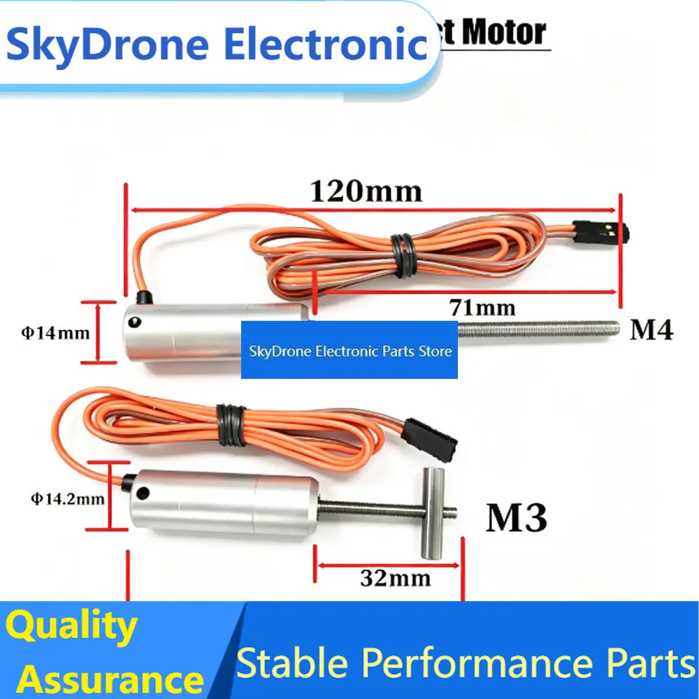 SkyDElFull Metal Electric Retract Motor JP Hobby ER120 ER150 ER200 For RC Plane DIY Parts