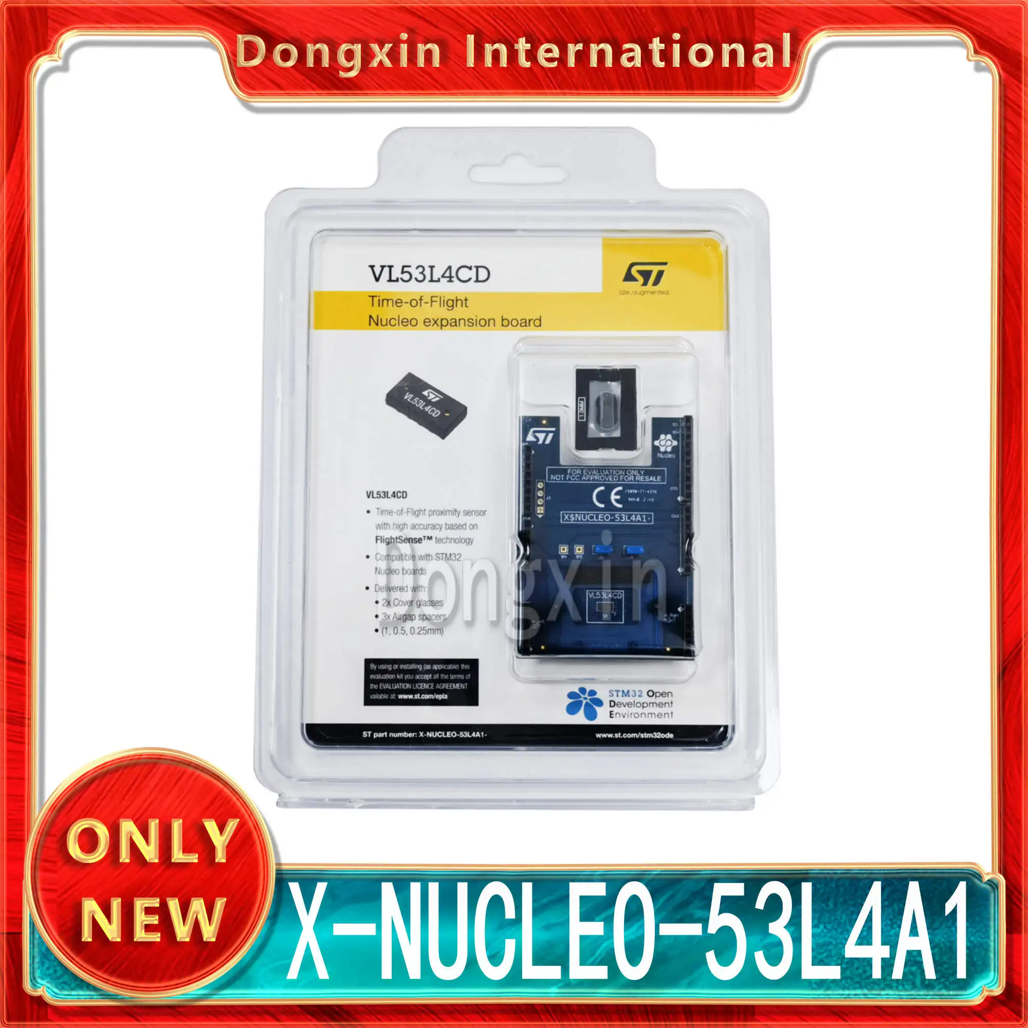 X-NUCLEO-53L4A1 transition time is high precision close to the sensor expansion plate STM32 VL53L4CD