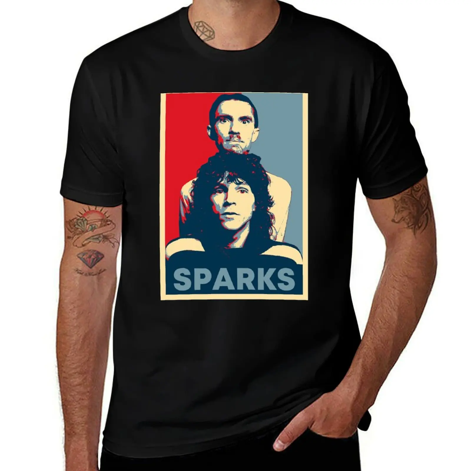 

Sparks Band Hope T-Shirt man t shirt summer t shirts for man cotton T-Shirt