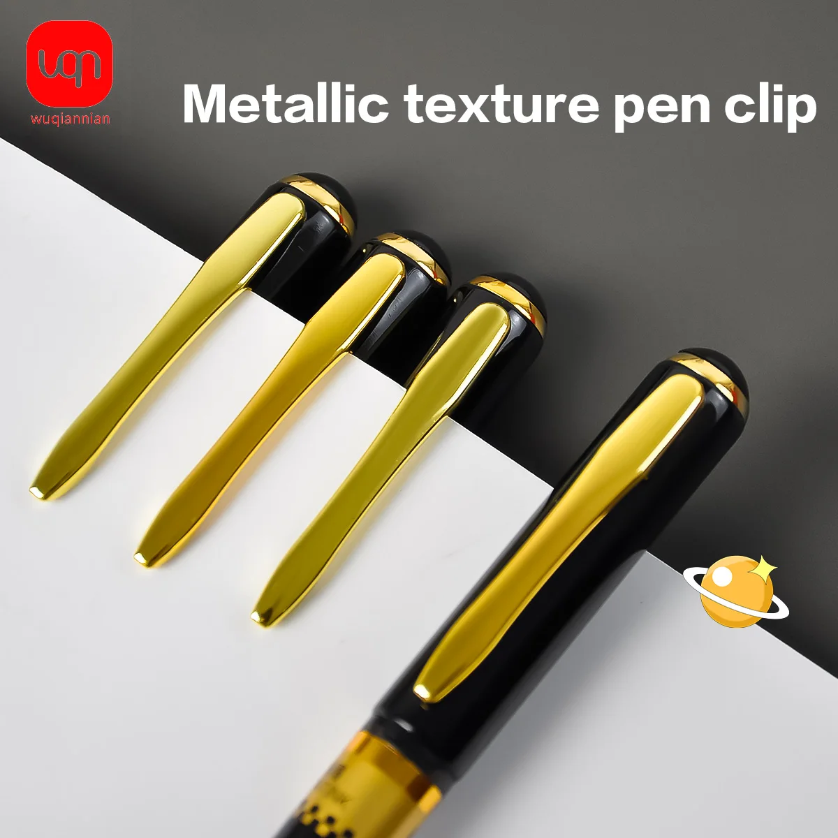 قلم جل أسود عالي الجودة 3/6/12CPS مع طرف 0.7 مم، كتابة سلسة. قلم توقيع بالحبر الأسود مناسب للكتابة والعمل المكتبي #6