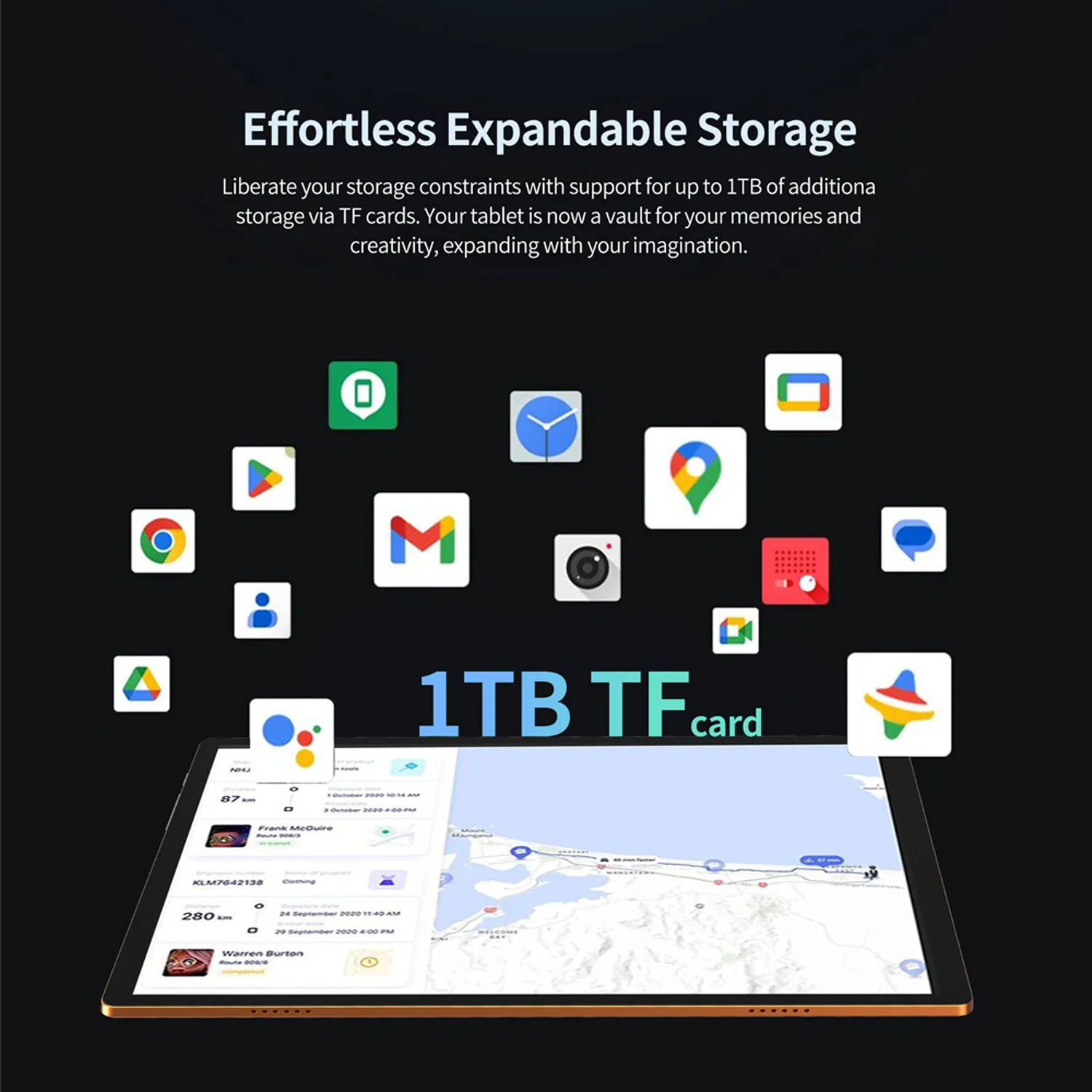 Fotografia 6: Tablets BDF-i17 de 10.1 polegadas com Octa Core, 6GB de RAM, 128GB de ROM, Dual SIM, chamadas, Wi-Fi, Bluetooth, Google Play, Tablet PC Android 13