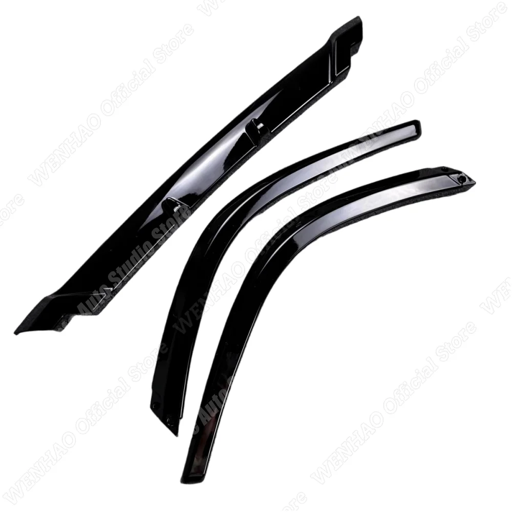 3Pcs Gloss Black Front Bumper Lip Splitter Spoiler Diffuser For Seat Leon Cupra R MK1 2000-2005 ABS Exterior Tuning Body Kits view 5