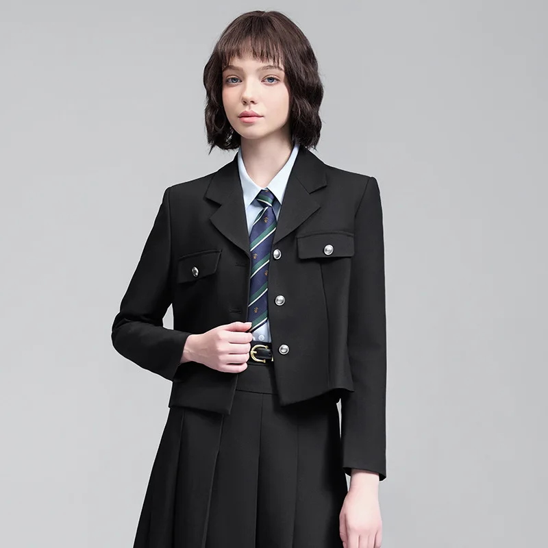 Women's Autumn New Suit Set for Teachers, Work Uniform for College Students, Interview Formal Wear, Professional Suit Jacket