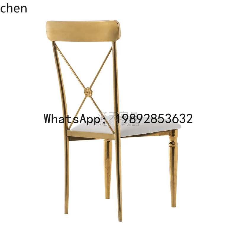 

X7 Dining Chair for Home and Commercial Use, Hotel Restaurant Dining Table Chair, Negotiation Backrest Chair