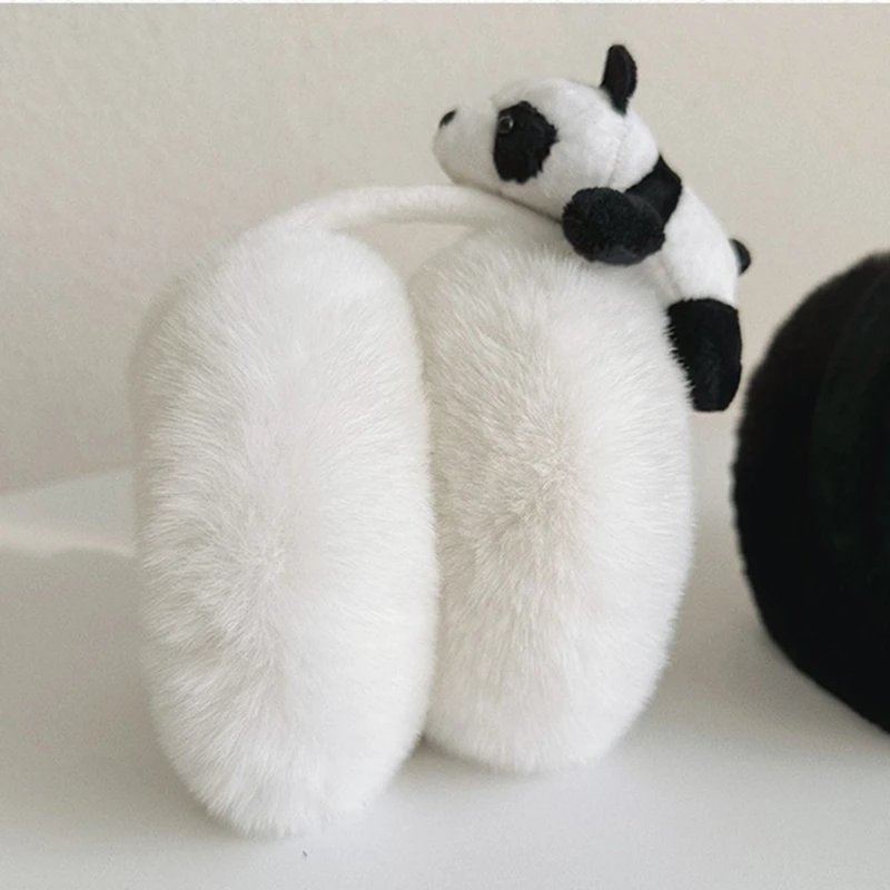 ที่ปิดหูกันหนาว Panda Earmuffs ให้ความอบอุ่นและทันสมัย ​​ที่อุ่นหู Pudsy Panda