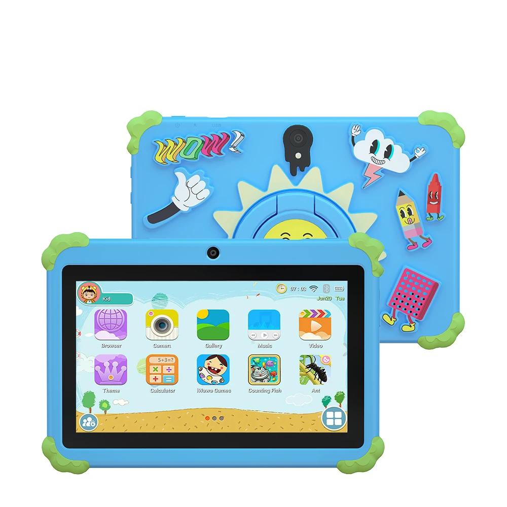 7.0 Inch Kid Tablets Octa Core Tablet Wi-Fi Bluetooth 4GB+64GB Dual SIM Android 13 Tablet PC