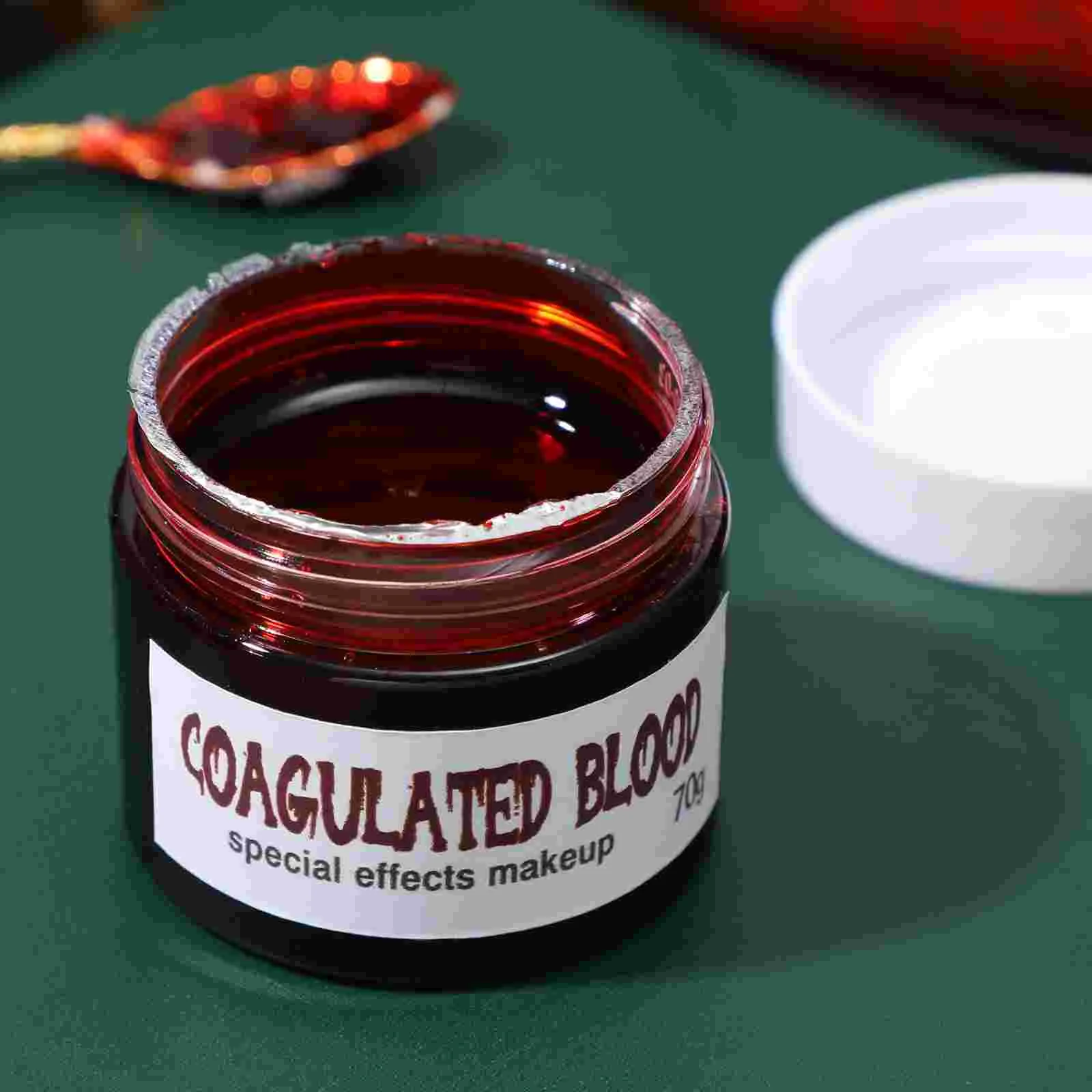 30g  70g Fake Blood Gel Horror Costume Props Halloween Makeup Props For Stage Makeup Cosplay Horror Props