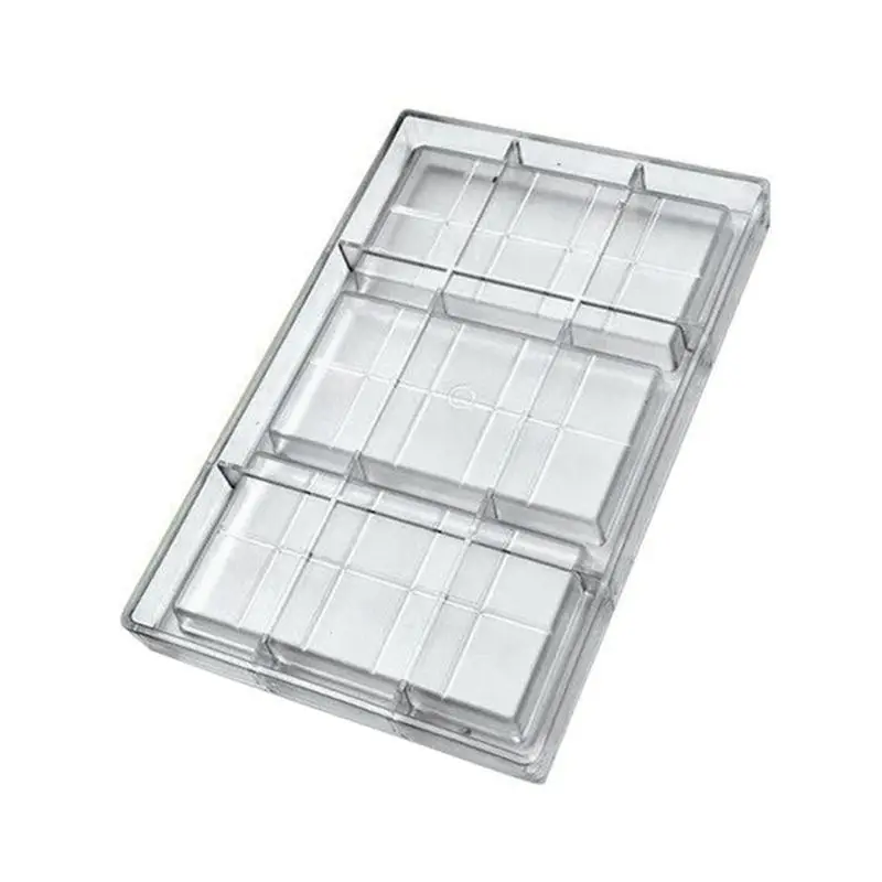 AT02-Polycarbonate Chocolate Bar Mold For Candy Making, Baking And Candy Snacks,Durable Appliance For Professional Bakery.
