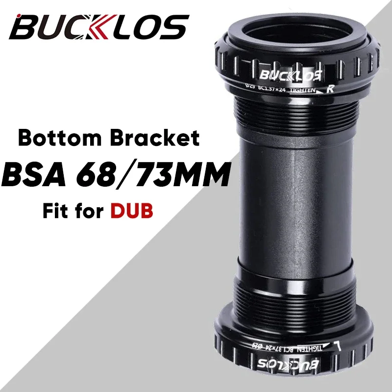 BUCKLOS Road Bike Bottom Bracket BSA 68/73mm BB for SRAM DUB 29mm Spindle Threaded Bottom Bracket Bicycle Accessories