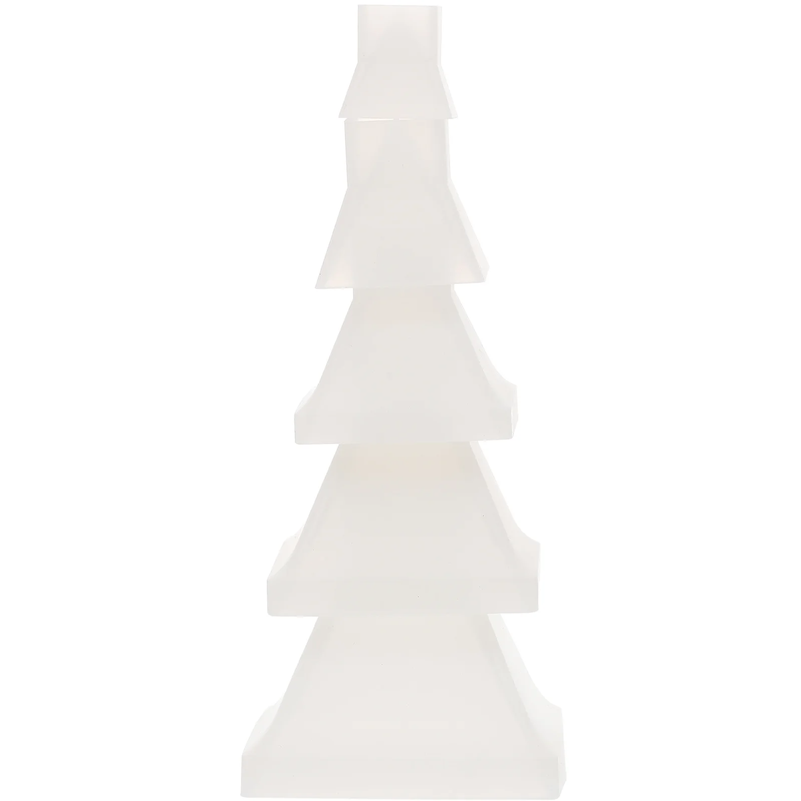 5 قطعة قوالب راتنجات الايبوكسي الكريستالية شكل الهرم مرنة لتقوم بها بنفسك قالب من السيليكون الحرفية لديكور سطح المكتب صناعة الصابون العطري #2