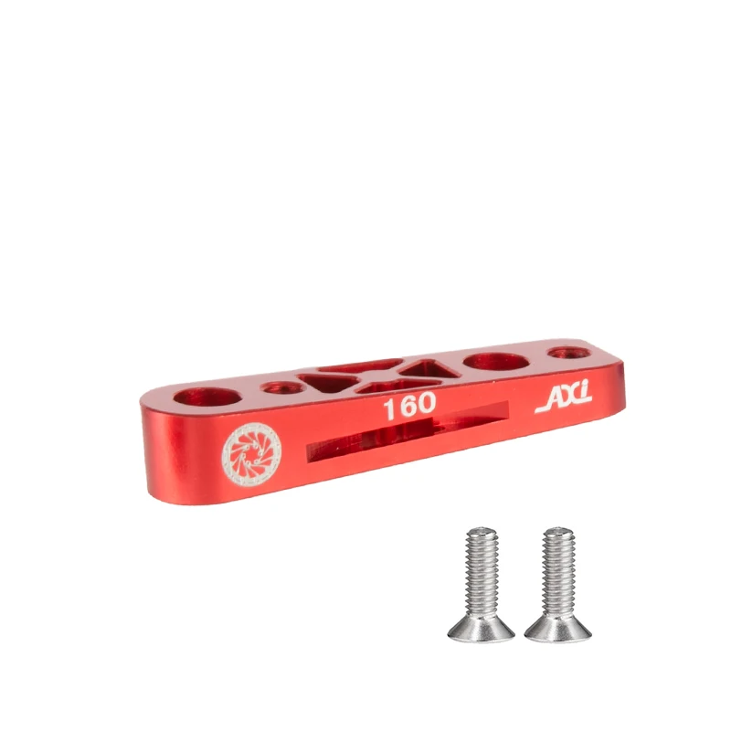 1 Set Rennrad Scheibenbremse Flat Mount Adapter CNC Ultraleicht Für Fahrrad Vorne 140mm/160mm Hinten 160mm Bremsscheibe Adapter