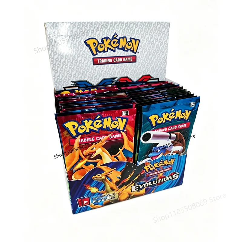 360 Stück Pokemon-Karten Evolutions Battle Style Booster Box Sammelkartenspiel TCG Kinder-Sammelkarten Pokemon Spielzeug