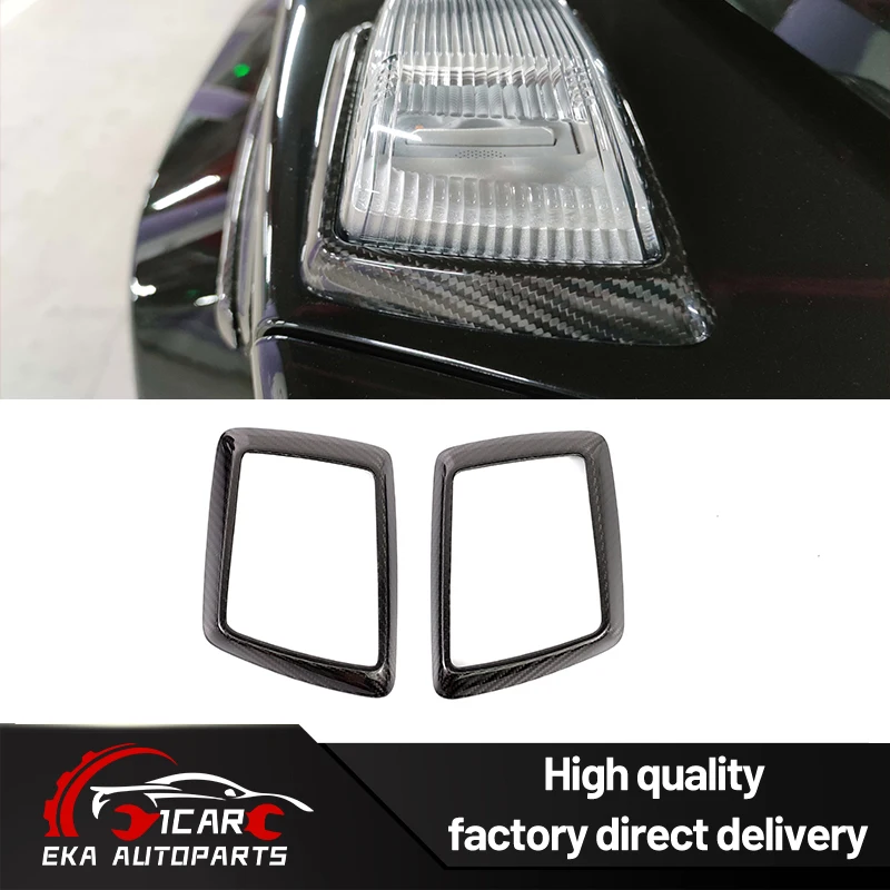 For Benz G-Grade W465 G500 G63 G450d Turn Signal Base 2018-2025 W464 Turn Signal Base Decoration Dry Carbon Quality Accessories