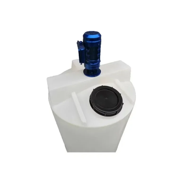 Industrial automatic mixers, mixer refilling tanks, coated gearbox materials for chemical mixing of plastics